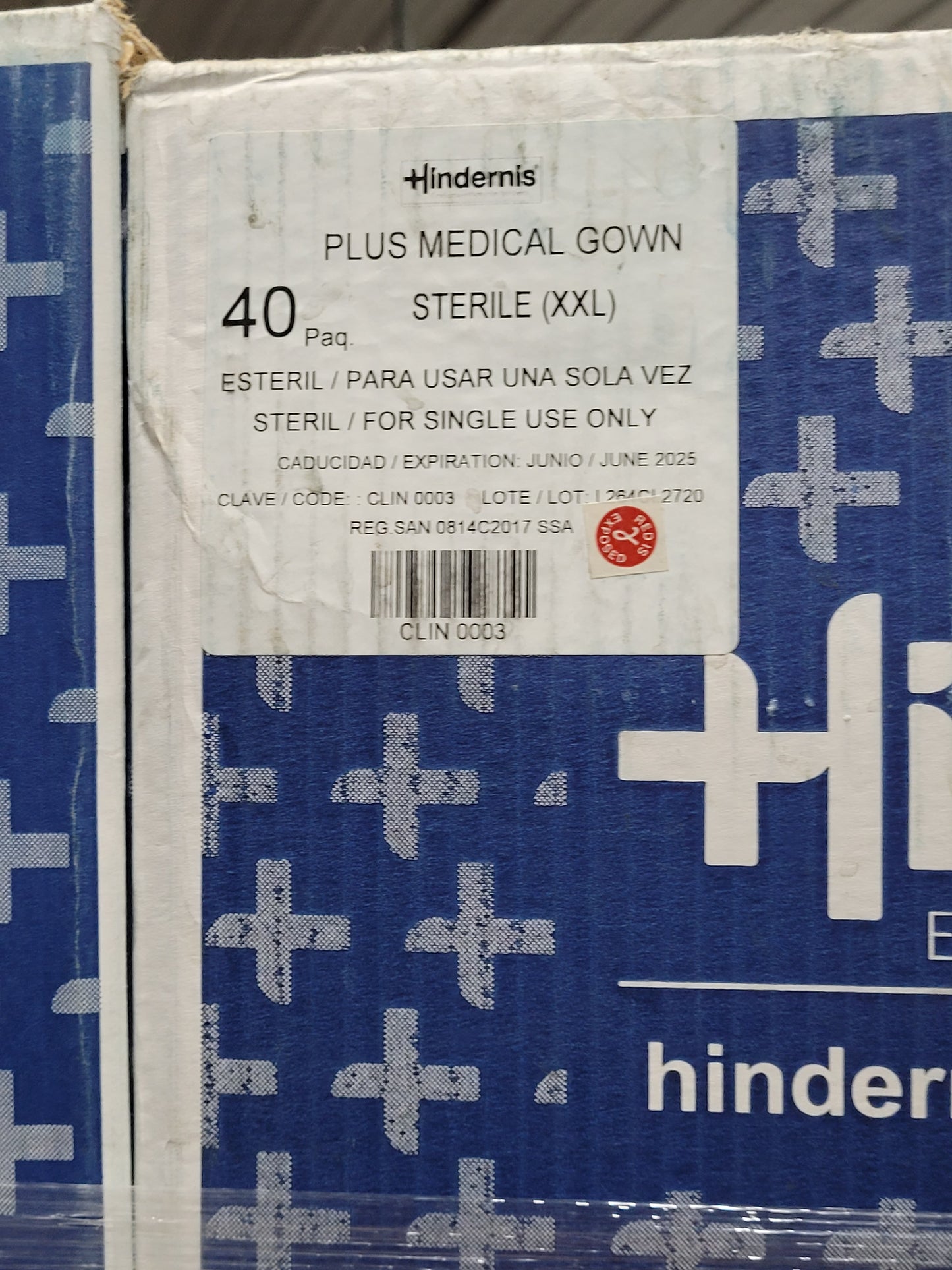 Hindernis Plus Surgical Gown - AAMI Level 3 - Gamma Sterilized